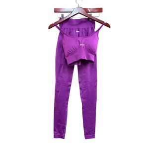 Bo Tee High Rise Seamless Workout Set Medium